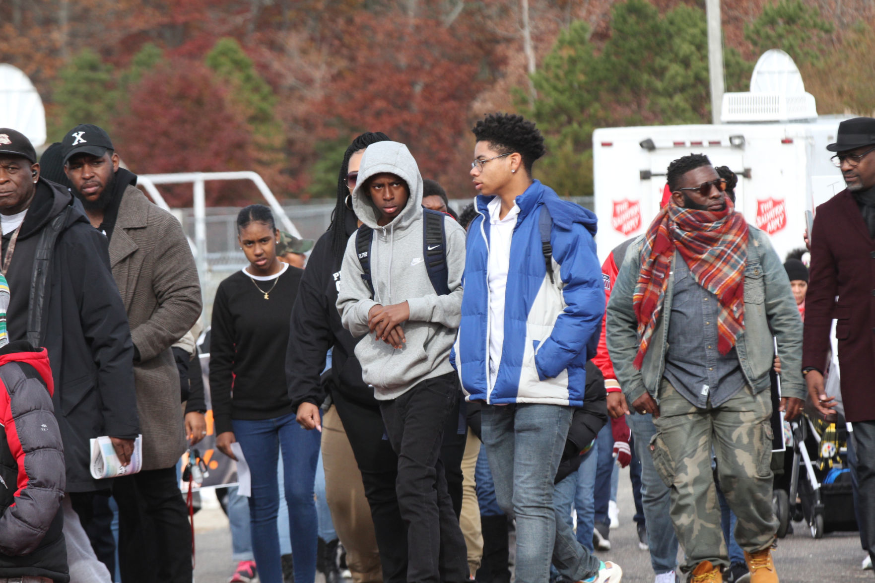 Pleasantville peace march